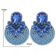 thumbnail image 5 of SPRING PARK Earrings Men's Women's Round Braided Pierced Ear Studs Earrings, 5 of 8