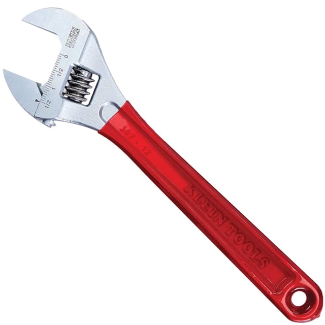 Llave de transmisión ajustable Klein Tools D507-12, 12 pulgadas