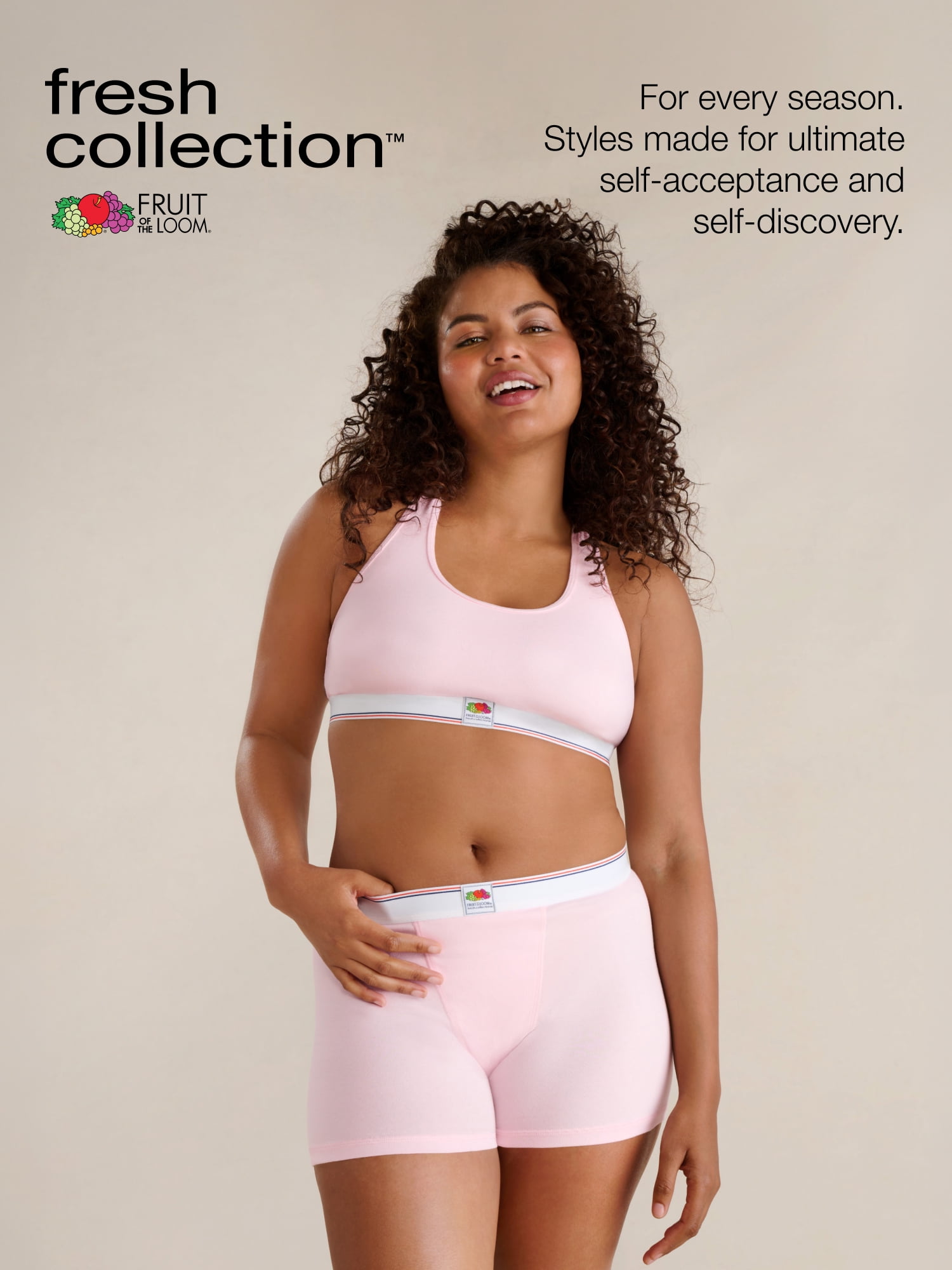 Fresh by Fruit of the Loom 2-Pack Cotton Boxer Short, Sizes XS to XXL