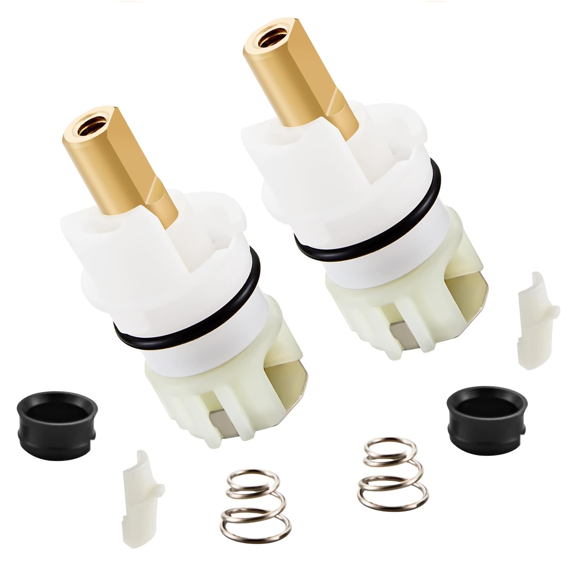 Moen 1200 1200B Faucet Repair Kit - Brass Stem Cartridge Replacement With Retainer Clip & Tool