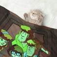 thumbnail image 2 of Lsque Scooby-Doo Pattern Waterproof Throw Blanket Pet Blanket for Dogs & Indoor Cats, Washable - Shaggy Plush Calming Long Faux Fur & Velvet Dog Blanket -, 2 of 8
