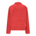 thumbnail image 5 of Womens Sherpa Fleece Fuzzy Sweatshirt Quarter Zip Long Sleeve Fluffy Soft Sweaters Winter Pullover with Pockets, 5 of 6