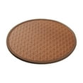 thumbnail image 2 of Cojín redondo de ratán para silla de verano | Cojín transpirable y antideslizante | Material de madera ligero y duradero | Comodidad refrescante para sillas de comedor, oficina y patio | Fácil de, 2 of 6