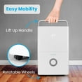thumbnail image 5 of SereneLife Dehumidifier HEPA Filter - Compatible with Models: SLDEHU30 and SLDEHU50. 0.4 inches, 5 of 7
