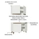 thumbnail image 4 of Cocina Integral Completa Modular Madesa Reims 120cm BB, 4 of 10