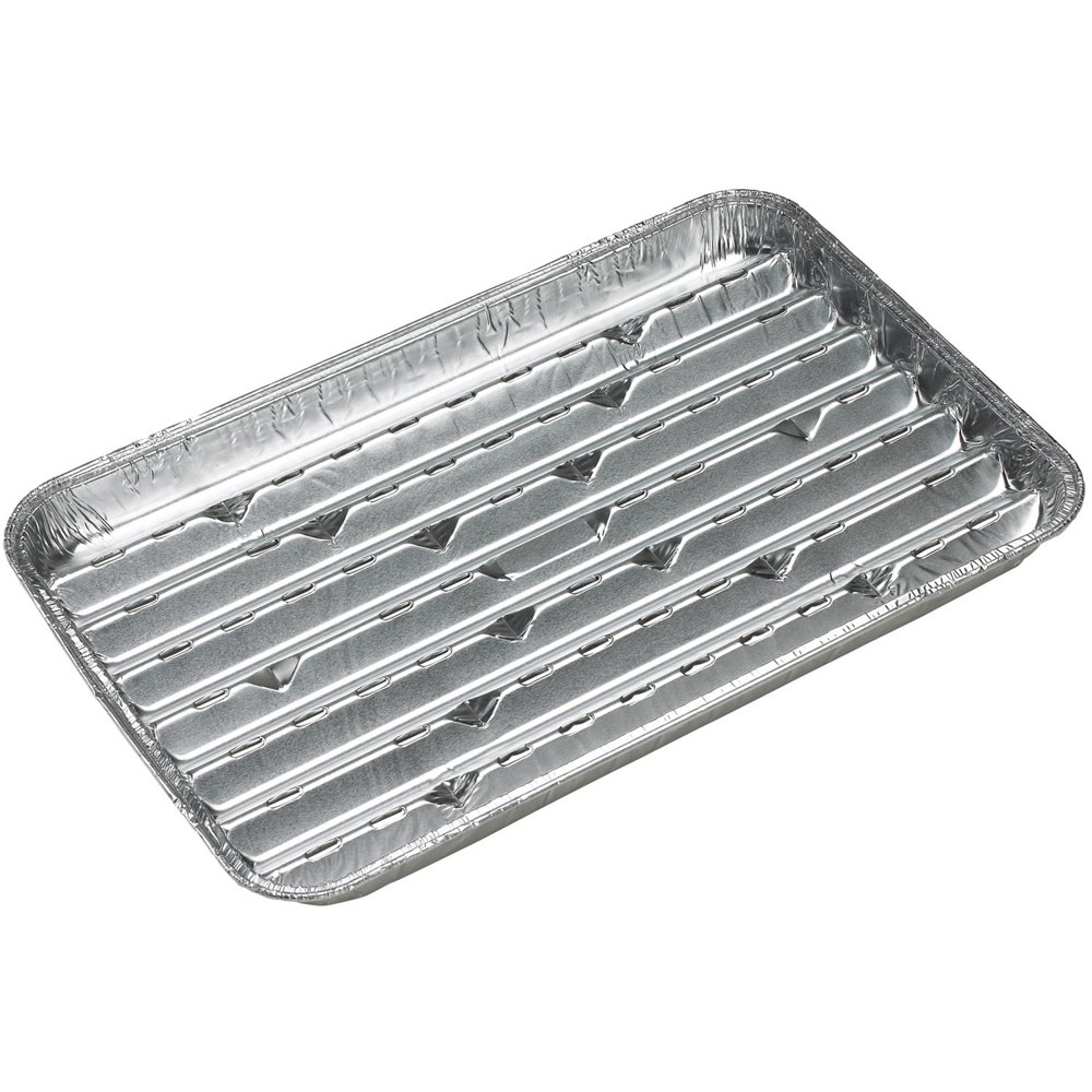 Onward Grill Pro 9.5" X 1.5" X 11" Aluminum Grilling Trays 3 Count