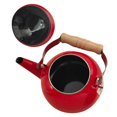 thumbnail image 2 of Enamel Water Kettle with Handle Water Boiling Kettle Stovetop Tea Kettle Coffee Pot, 2 of 4