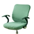 thumbnail image 2 of Langgg Computer Chair Cover Swivel Chair Cover for Rotating Chair Light Green, 2 of 9