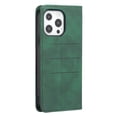 thumbnail image 5 of iPhone 13 Pro Max Wallet Case, PU Leather Flip Kickstand Magnetic with Card Holder Shockproof Soft TPU Protective Cover, Green, 5 of 6