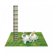 Rabbit guard / rabbit fence / small animal fence,hdg before welding - 16G, 28"x50FT galv rabbit guard, , 1rool/pack with color sticker