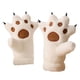 thumbnail image 1 of Guantes de invierno Salvador para mujer forma de pata blanco, 1 of 7