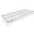 thumbnail image 4 of Nexel Stainless Steel Wire Shelf, 42"W x 24"D, 1/Pack, 4 of 4