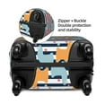 thumbnail image 4 of Bixox Washable Colorful Llama Printed Luggage Cover, Fashion Suitcase Protector Fits for Small luggage, 4 of 8