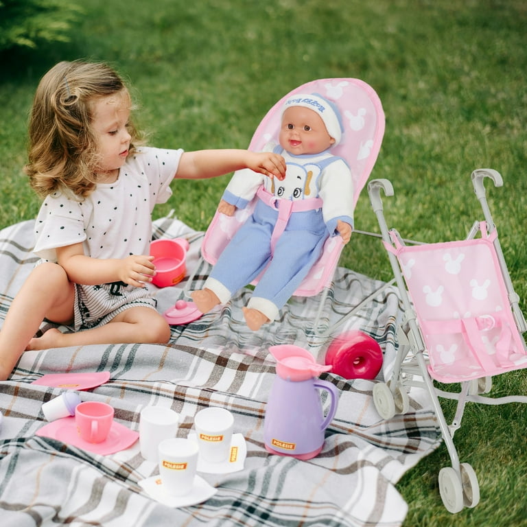 Yexmas Pcs Baby Doll Play Set Includes Pack N Play, Stroller