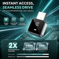 thumbnail image 3 of 2026 Wireless CarPlay Adapter for iPhone & Android Auto, 2 in 1 Plug & Play USB-A/Type-C Port, Fast Convert Wired to Wireless, No Delay for iOS 10+ & Android 11+, with Realtek 8730E Chip, 3 of 7