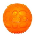 thumbnail image 1 of Pelota masticable para perros, pelota de goma flotante indestructible con sonido (naranja), 1 of 1