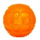 thumbnail image 1 of Pelota masticable para perros, pelota de goma flotante indestructible con sonido (naranja), 1 of 1