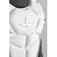 thumbnail image 3 of All-Star Empress Fastpitch Softball Catcher’s Set – Small White/Black | Lightweight Youth Catching Gear with Helmet, Chest Protector & Leg Guards for Developing Players, 3 of 7