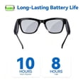 thumbnail image 6 of AI Smart Glasses with Light, Voice Assistant, Real-Time Translation in 139 Languages, Music & Hands-Free Calls, Photochromic Lenses, Bluetooth Glasses for Work Reading Craft Driving Travel Meetings, 6 of 8
