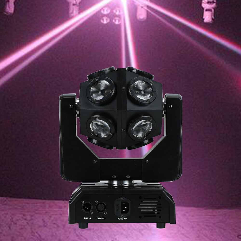 4in1 12*12W LED Beam Moving Head Light RGBW DMX DJ WeddingParty Stage Wash Light