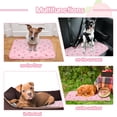 thumbnail image 3 of Kuoser Dog Cooling Mat, Self Cooling Pad for Dogs Cats, Breathable & Washable Pink, S, 3 of 7