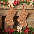 thumbnail image 6 of Sikiie Mushroom maple nuts Christmas Stockings,18 Inches Christmas Stockings Xmas Hanging Stockings for Family Christmas Decorations & Gifts, 6 of 7