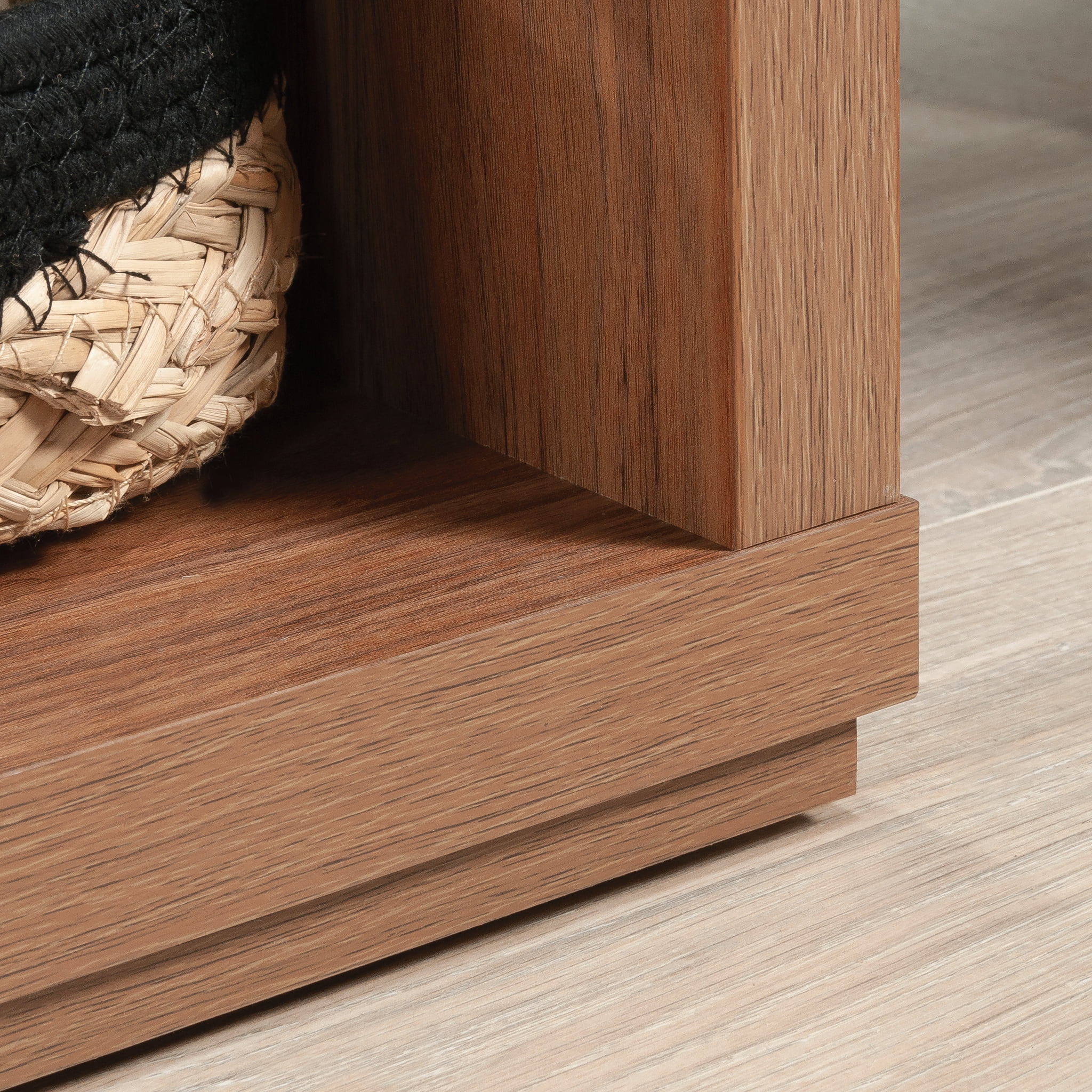 Mainstays Westley End Table, Warm Walnut Finish