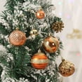 thumbnail image 5 of 16 Pack Christmas Tree Ornaments, Red White Gold Decorative Hanging Baubles for Holiday Tree Decoration, Shatterproof Plastic Balls for Party and Home Décor, 5 of 6