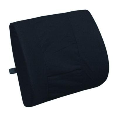 Lumbar Cushion - Black color, this lumbar support office chair back