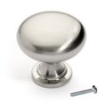 thumbnail image 3 of Dynasty Hardware FH-2032-SN-50PK Classic Cabinet Knob Satin Nickel, 50 Pack, 3 of 4