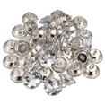 thumbnail image 1 of simhoa 50pcs Crafts Buttons Rhinestone Crystal Upholstery Buttons with Metal Loop for 25mm, 1 of 8