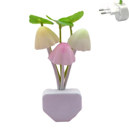 

LED Mushroom Light Sensor Led Night Light Super Power Saving 0.1W Night Lights Light-Sensing Control EU / US Specifications