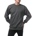 thumbnail image 3 of Pro Club Men's Heavyweight Crew Neck Fleece Pullover Sweatshirt, 3 of 5