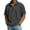 12# Black, variant on Polo Shirts for Men Quarter Zip Casual Shirts Short Sleeve Moisture Wicking Golf Polo Collared Shirts Purple 3XL