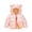 Pink, variant on Boys Girls Jacket for Kids Fleece Fall Winter Ear Hooded Warm Coat Toddler Long Sleeves Thickened Outerwear for 2-7 Years