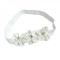 thumbnail image 4 of Jandel Flower Headband for Girls Flower Girl Headband Floral Headband 3m-24m Toddler Infant Headband Hair Bow Band Hair Accessories Kid Girl Baby Headband Hairband, 4 of 5