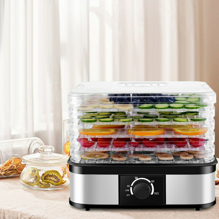 VIVOHOME Electric 400W 5 Trays Food Dehydrator Machine with Digital Timer and Temperature Control