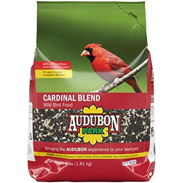 Audubon Park Cardinal Blend Wild Bird Food, Cardinal Bird Seed for