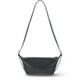 thumbnail image 2 of Time and Tru Women's Bean Sling Crossbody Handbag, Black, 2 of 5
