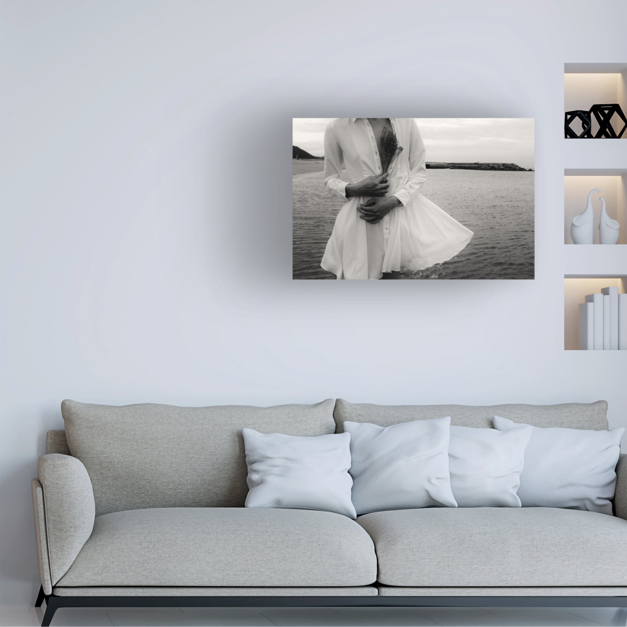 Trademark Fine Art Takaaki Ishikura Ebb Tide Canvas Wall Art