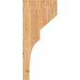 thumbnail image 3 of 5 1/2"W x 12"D x 28"H Monterey Smooth Corbel, Western Red Cedar, 3 of 9