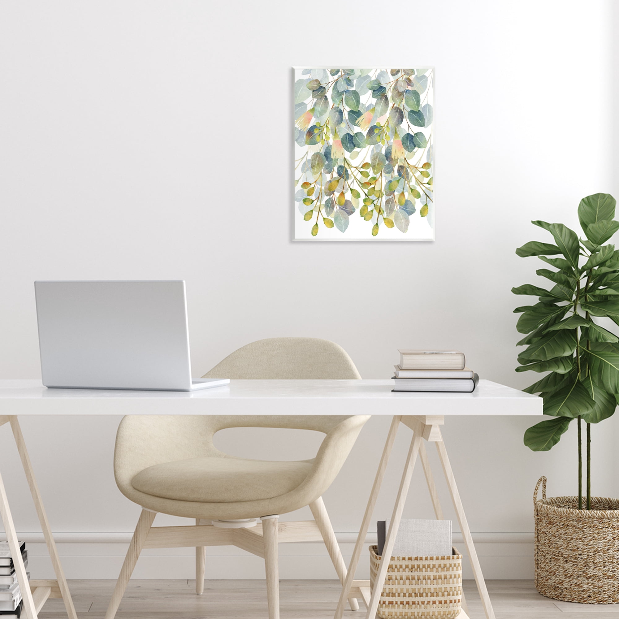 Stupell Industries Suspended Ivy Leaves Wall Plaque Art, design by Marcus Prime