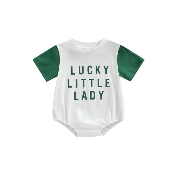 Bagilaanoe Newborn Baby Girl Boy Summer Rompers Letter Print Short Sleeve Bodysuits 3M 6M 12M 18M Infant Casual One Piece Short Jumpsuit