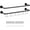 Black(38.4"), variant on UniVerse 38.4" Industrial Pipe Clothes Rack Wall Mounted, Heavy Duty, 2 Pack | Heavy Duty Iron Pipe Clothing Garment Rail, Multi-Purpose Clothing Hanging Rod for Laundry Room and Closet Storage,White
