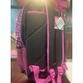 thumbnail image 4 of Hello Kitty Large 16" Black and Pink Ribbons Cargo Rolling Backpack, 4 of 4