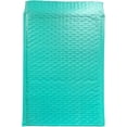 thumbnail image 2 of Pack of 25#1 7.25" x 11" Poly Bubble Lined Mailer Padded Envelopes Teal, 2 of 2