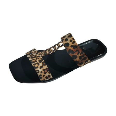 VerPetridure Slippers for Women Slippers Summer Sandals For Women Flat Slip On Sandals Roman Shoes Open Toe Casual Sandals