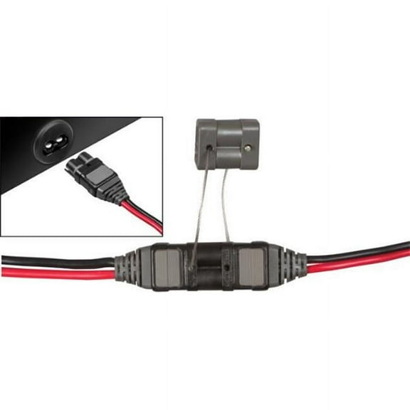 Camco Trac Outdoors High-Current Connector Kit, 8 Gauge | Upgrade Your Trolling Motor Connectors to High-Current 12V or 24V Power | For 60 Amp 12/24/36V Power (69441)
