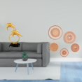 thumbnail image 2 of Figura de delfín,Colección de adornos de escritorio con figuras de delfines,Manualidades de pared,Decoración para colgar en la pared,ratán artesanal tejido,Juego de decoración de pared, 2 of 8