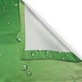 thumbnail image 3 of Ambesonne Green Kitchen Curtains, Abstract Art Water Drops, 55"x39", Fern Green Apple Green, 3 of 3